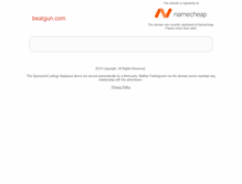 Tablet Screenshot of beatgun.com